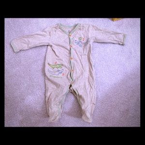 Alligator Footie Bodysuit Onesie